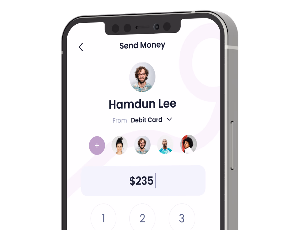 Money Transfer Interface